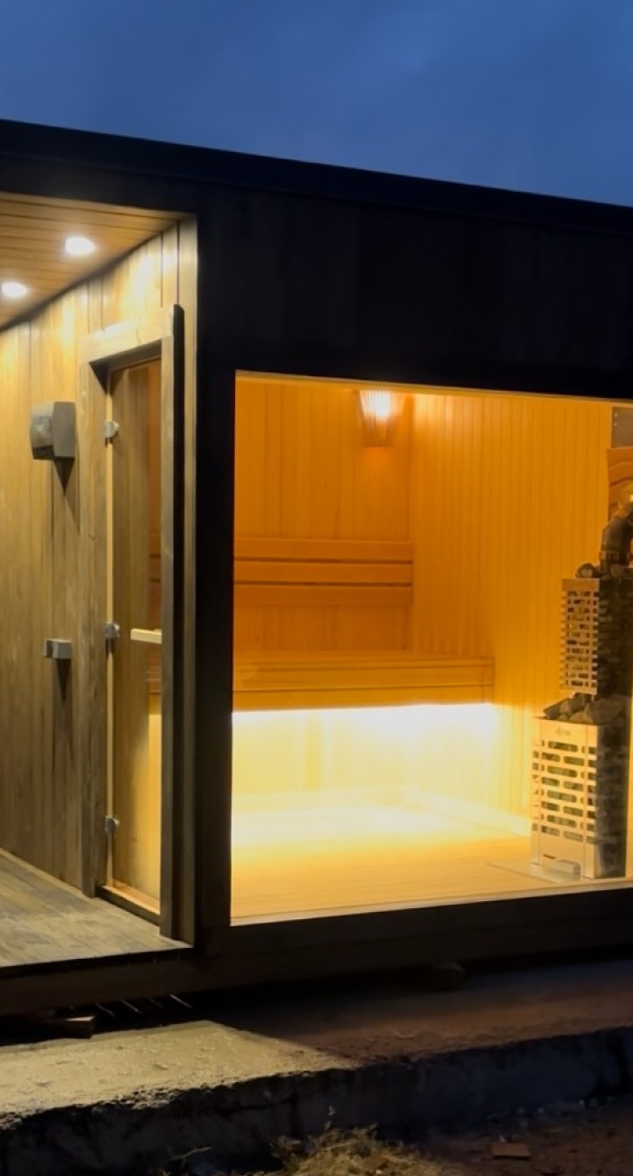 Каркасная сауна 3 х 2,5м печь Aston - 12 500 рублей