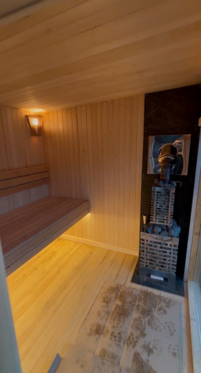 Каркасная сауна 3 х 2,5м печь Aston - 12 500 рублей