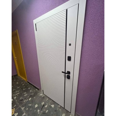 Входная дверь Эльпорта Porta R 88.H1 Super White/Shellac White