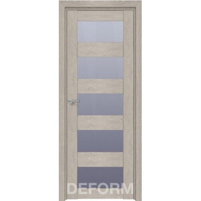 Межкомнатная дверь Экошпон Deform D12 Дуб шале седой