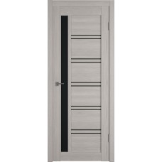 Дверь межкомнатная Atum Pro Х38 black gloss Stone Oak