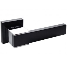 Дверная Ручка ORO&ORO Tecno 042- 15E black/cp
