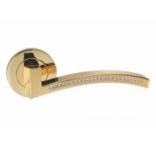 Дверная Ручка ORO&ORO Fly Swarovski 105CR- 16E gp