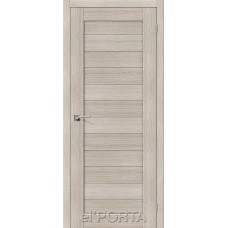 Межкомнатная дверь Экошпон Эльпорта Порта 21 Cappuccino Veralinga