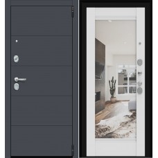 Входная дверь Эльпорта Porta R 4.K41 Graphite Pro/Alaska