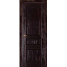 Межкомнатная дверь Vilario Леонардо ДГ Венге из массива сосны без отделки