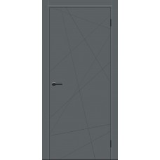 Межкомнатная дверь Флекс Эмаль Эльпорта Порта ПТА-15 B Shellac Graphite