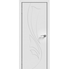 Межкомнатная дверь эмаль Юни ПГ- 04 Белый