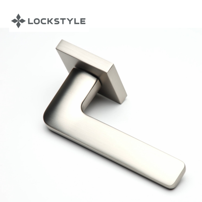 Ручки дверные LOCKSTYLE FLOW ZN NBM (матовый никель)