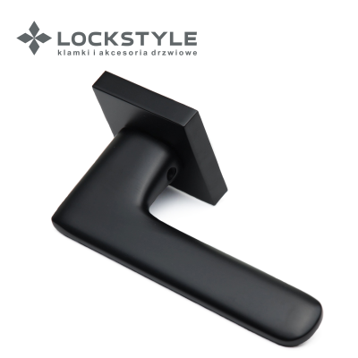 Ручки дверные LOCKSTYLE NIX ZN AL6 (черный)