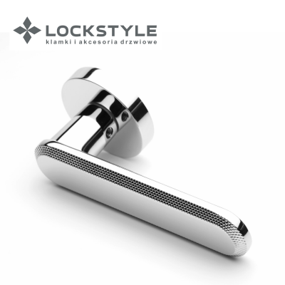 Ручки дверные LOCKSTYLE NOLA ZR CR (глянцевый хром)