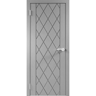 Межкомнатная дверь эмаль Юни ПГ- 22 Грей