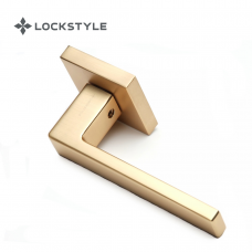 Ручки дверные LOCKSTYLE SKY ZN BB (матовое золото)