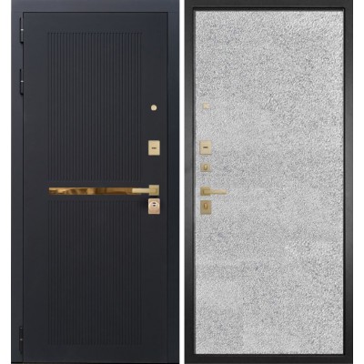 Входная дверь ГРАНИТ Ардеко-77-1 Бетон Светлый