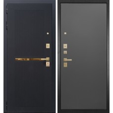 Входная дверь ГРАНИТ Ардеко-77 Графит Нубук