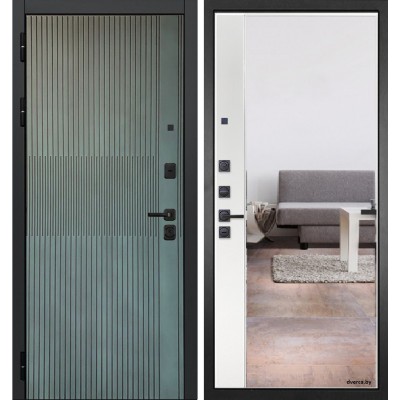 Входная дверь ГРАНИТ Бриони-75 Зеркало