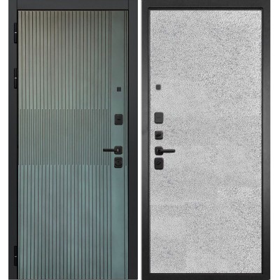 Входная дверь ГРАНИТ Бриони-77-1 Бетон Светлый