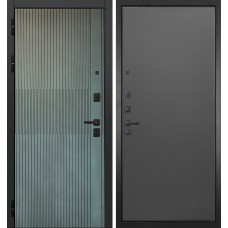 Входная дверь ГРАНИТ Бриони-77 Графит Нубук