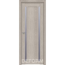 Межкомнатная дверь Экошпон Deform D13 Дуб шале седой