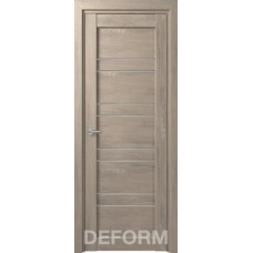 Межкомнатная дверь Экошпон Deform D15 Дуб шале седой