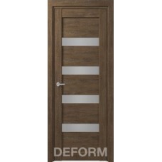 Межкомнатная дверь Экошпон Deform D16 Дуб шале корица