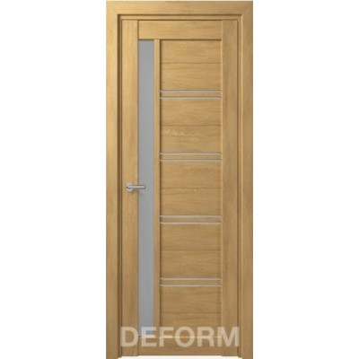 Межкомнатная дверь Экошпон Deform D19 Дуб шале натуральный