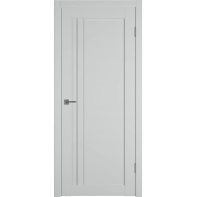 Межкомнатная дверь Полипропилен EMALEX E33 Steel White Cloud