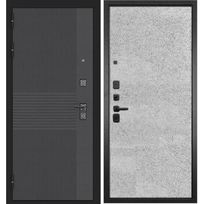 Входная дверь ГРАНИТ Гранж-77-1 Бетон Светлый