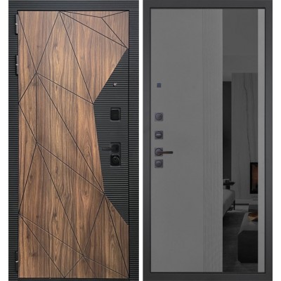 Входная дверь ГРАНИТ Континент-86 Зеркало