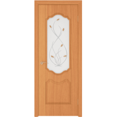 Межкомнатные двери МДФ ламинированные Верда Орхидея ПО Миланский орех