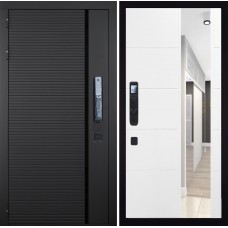 Входная дверь ГРАНИТ Пиано Смарт-83 Зеркало