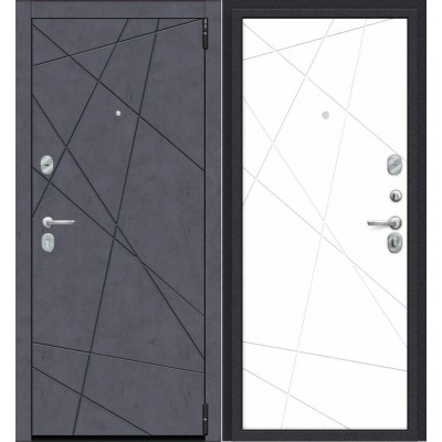 Входная дверь Эльпорта Porta R 15.15 Graphite Art/Super White