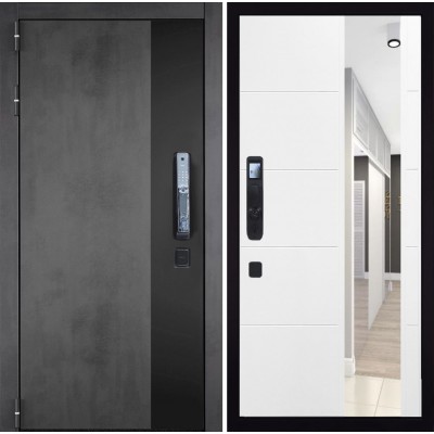 Входная дверь ГРАНИТ Роял Смарт-83 Зеркало