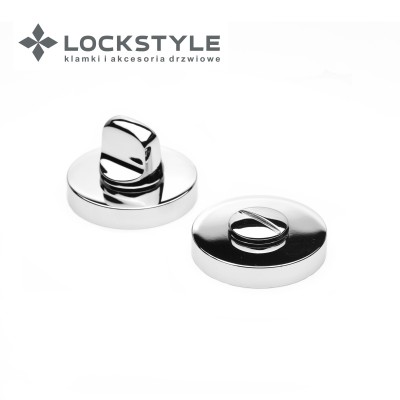 Фиксатор LOCKSTYLE WC ZR CR (глянцевый хром)