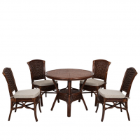 ALEXA комплект обеденный (стол+стул без подлокотника 4шт)